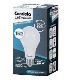 LAMPARA CANDELA DE 15W